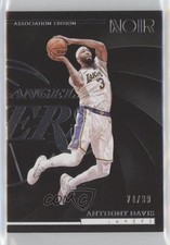 2023-24 Panini Noir Association Edition 74/99 Anthony Davis #33 18yu