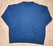 Gleneagles of Scotland XL Blue Crew Neck Sweater