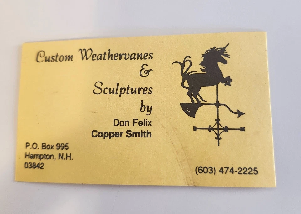 VTG Maple Leaf Sconce Candle Holder - by Don Felix Coppersmith  NH 11.75" tall - Image 2 of 4