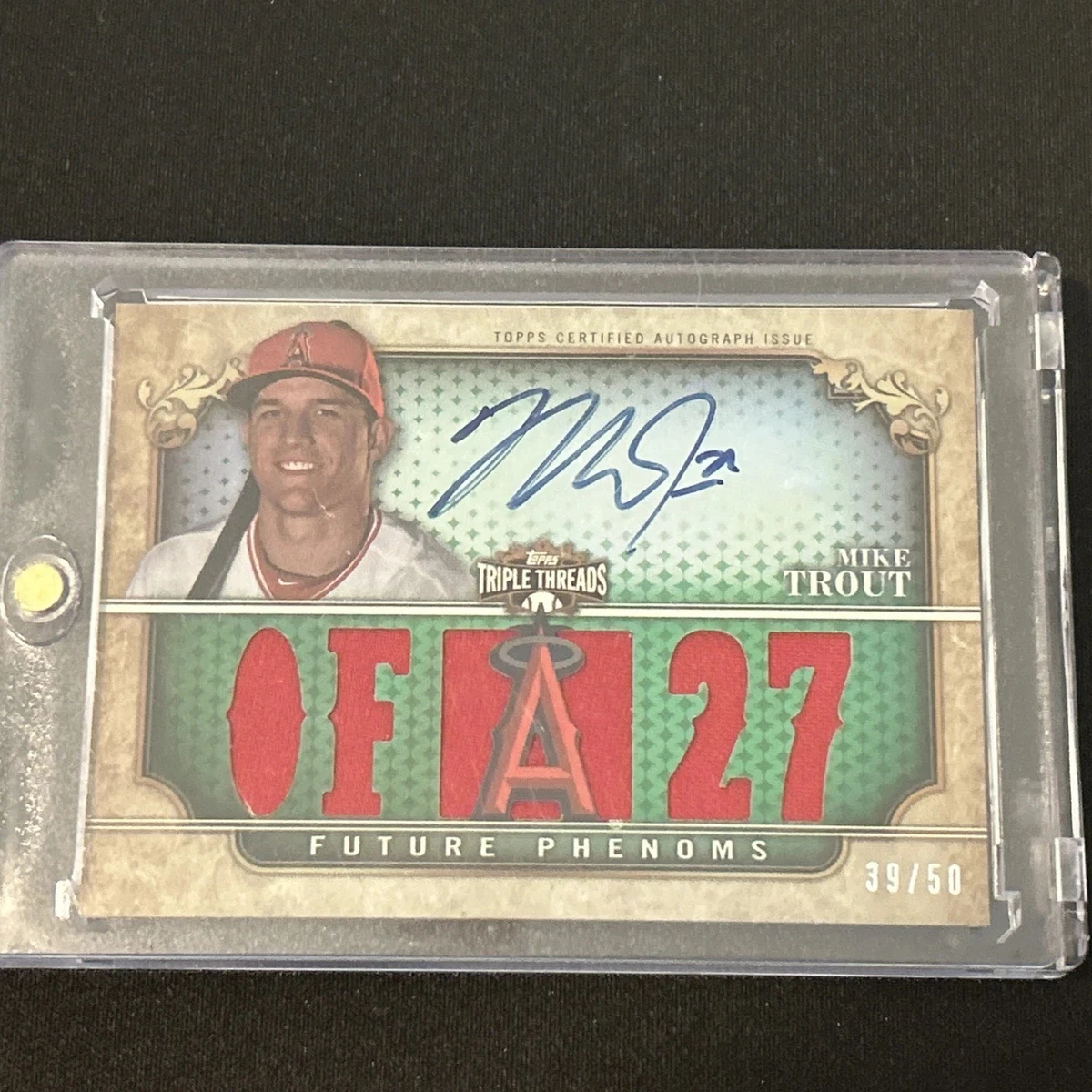 Topps Mike Trout Baseball Sports Trading Cards & Accessories