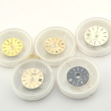 LOT of 5 Vintage Citizen Quartz Watch Dials - NOS Genuine Parts - Various Models