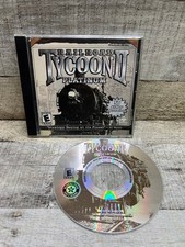 Railroad Tycoon II 2 Platinum - PC Game Windows 98 ME XP, Resurfaced disc