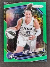 2025 Panini WNBA Prizm KAYLA McBRIDE Green Prizm #45 Minnesota Lynx
