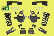 5"/7" - 8" Drop Kit FOR 2001 - 06 Chevy Silverado GMC Sierra V8  + C-NOTCH 5/7