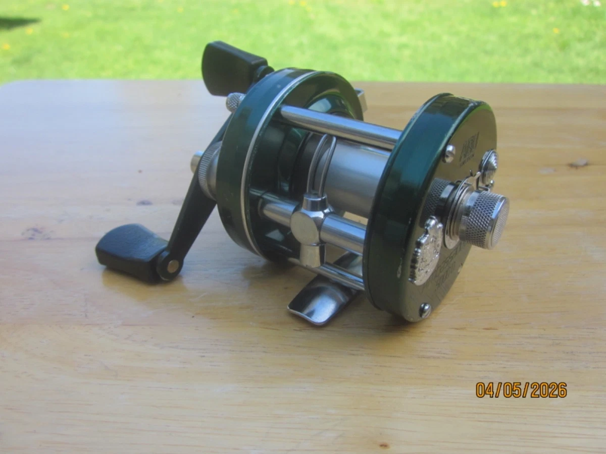 Moulinet De Pêche Ambassadeur 5000 Vintage – Fabriqué En Suède – Baitcast Occasion