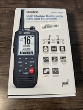 Uniden MHS338BT Radio Marina VHF Portatile con GPS e Bluetooth 6 Watt NUOVO