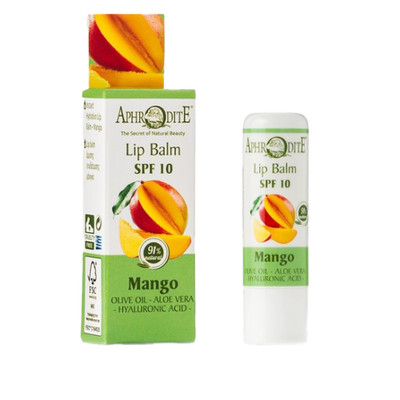 875,00  /kg - Aphrodite - Lip Balm Mango SPF 10 4g