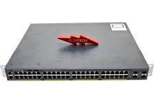 Cisco WS-C2960X-48FPS-L Catalyst 3750X 48 10/100/1000 POE+ Ethernet Switch