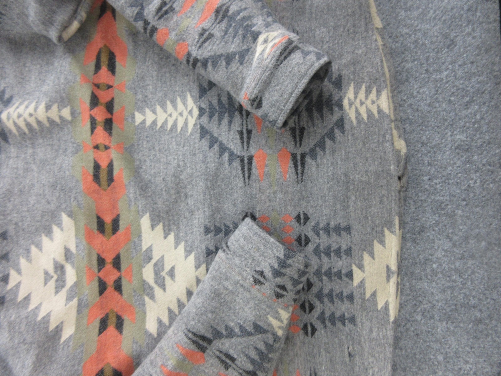 Roark Pendleton Jacket Mens Medium Gray Wool Snap… - image 10