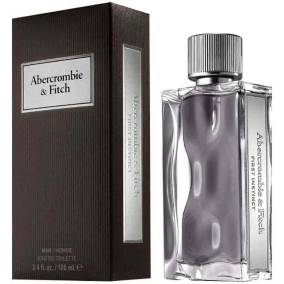 Abercrombie & Fitch First Instinct Cologne for Men EDT 3.3 / 3.4 oz New In Box