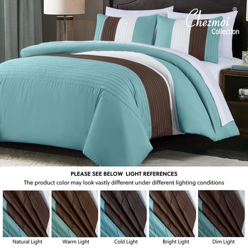 Briar 7-Piece Queen Bed in a Bag - All Season Lightweight Microfiber Comforte... - Picture 5 of 9