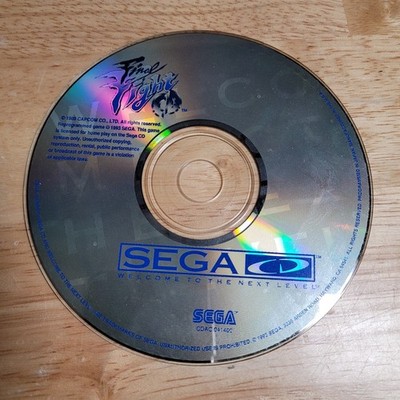 Final Fight CD Sega CD, 1989 Disc Only   Tested
