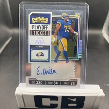 2023 Contenders - #155 Steve Avila /149 - Rookie Playoff Ticket Auto (RC) Rams