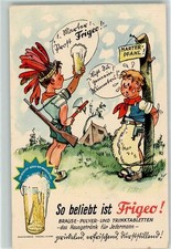 13125634 - Frigeo Brausepulver - Hausgetraenk AK Lebensmittel 1954