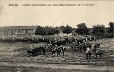 Ak Dresden, 100 jähr. Garde-Jubiläum des Garde-Reiter-Regiments... - 11286776