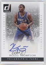 2015-16 Panini Donruss Signature Series Hollis Thompson #SS-HT Auto 0v9