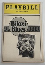 Biloxi Blues Playbill March 1985 Neil Simon Theatre Matthew Broderick, Alan Ruck
