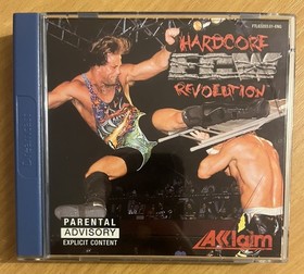 ECW Hardcore Revolution (Sega Dreamcast Game) + Manual - Broken Hinge - Free P&P