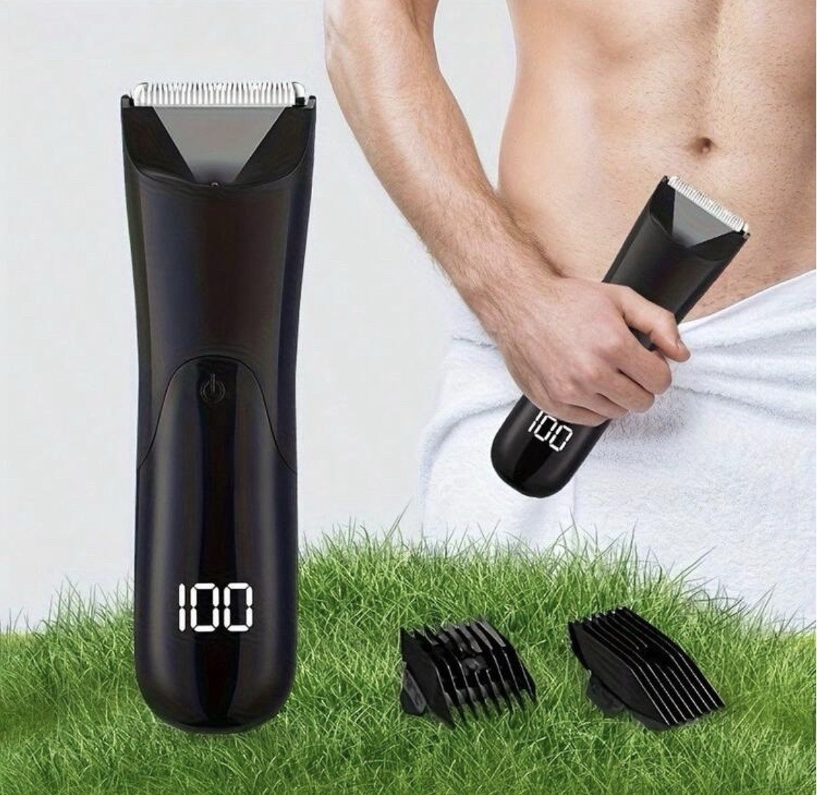 Men's Body Trimmer, Electric Shaver, Electric Hair Trimmer W