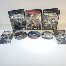 PlayStation 2 Games Suzuki TT Superbikes, Motocross Mania 3, ATV Off Road Fury 3