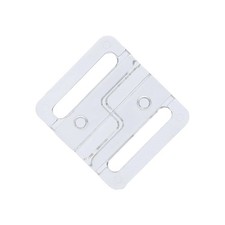 Plastic Transparent Buckles Front Closure Hook Bikini Clasp Fasteners Bra Swi...