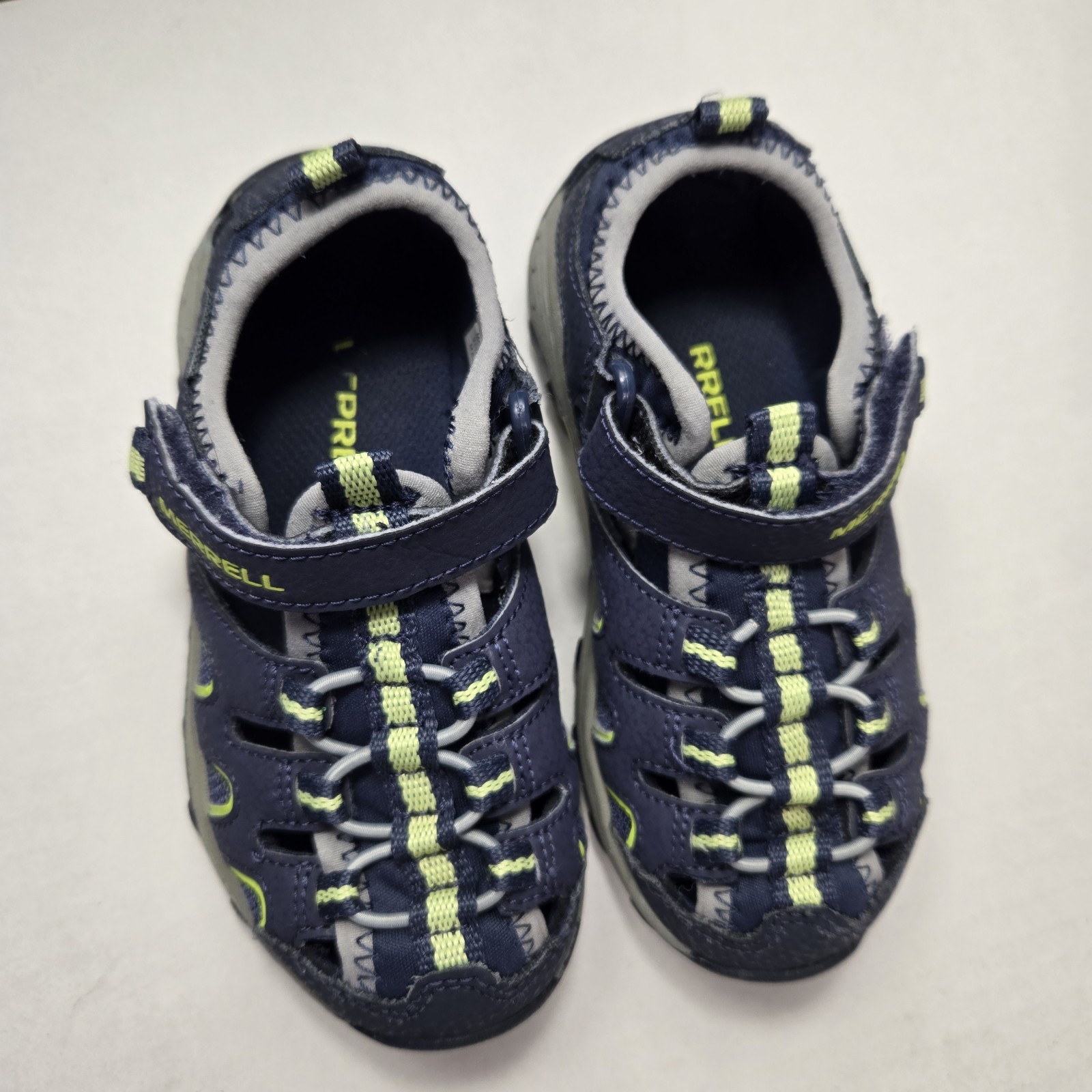 Merrell Hydro Hiker Trail 10M sandali da trekking scarpe giovani blu verde