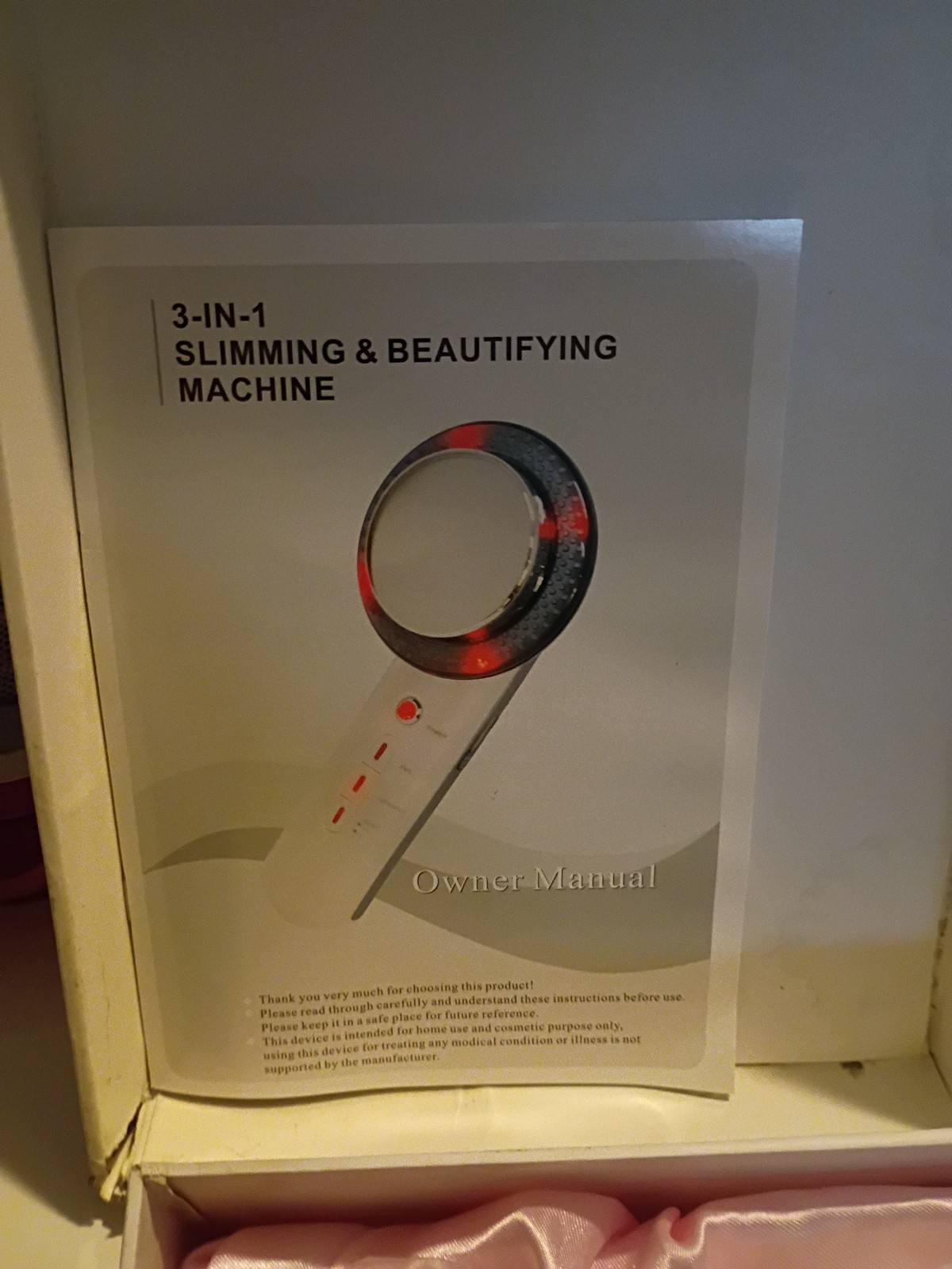 Skincare Options 3-in-1 Slimming & Beautifying Machine Brand New