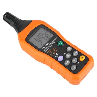 PM6508 High Handheld LCD Digital Temperature Humidity Meter Thermo SET