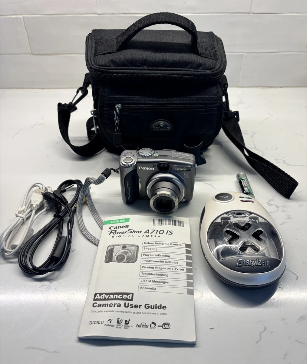 Canon PowerShot A710 IS With Auto Focus Digital Cameras for Sale