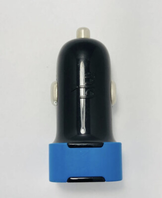 Blu USB Car Adapter Cigarette Lighter Socket Port Power Plug Mobile Cell  Charger