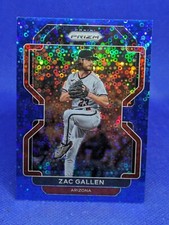 2022 Panini Prizm Tier II Blue Donut Circle Prizm /199 Zac Gallen #209