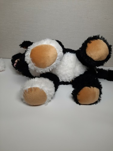 Build A Bear St Bernard Black Brown White Curly Hair Dog Stuffed Puppy Plush 15" - Picture 5 of 6