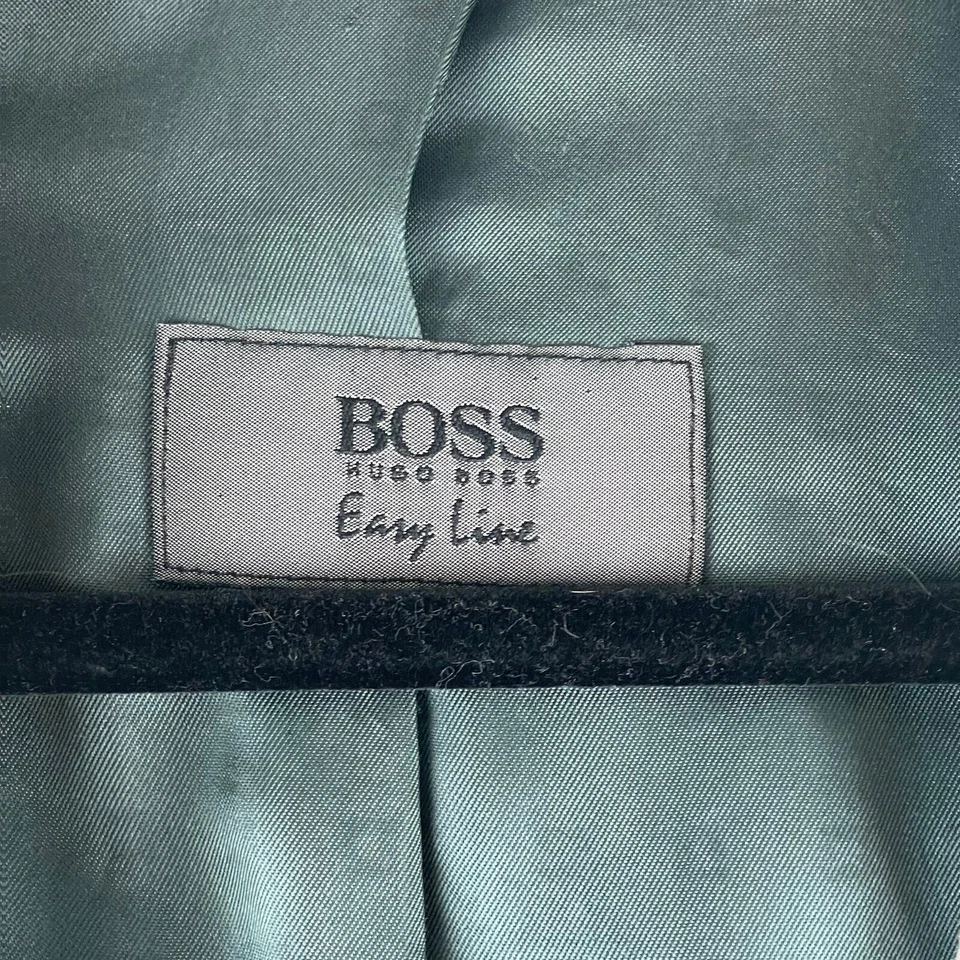 Blazer Hugo Boss Easy Line Hecho en Italia Mezcla Cachemira Beige 40L Foto 2 de 4