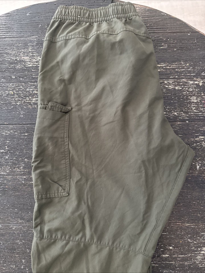 Nike Men’s NSW Woven Unlined Utility Cargo Pants Olive Green Size XL