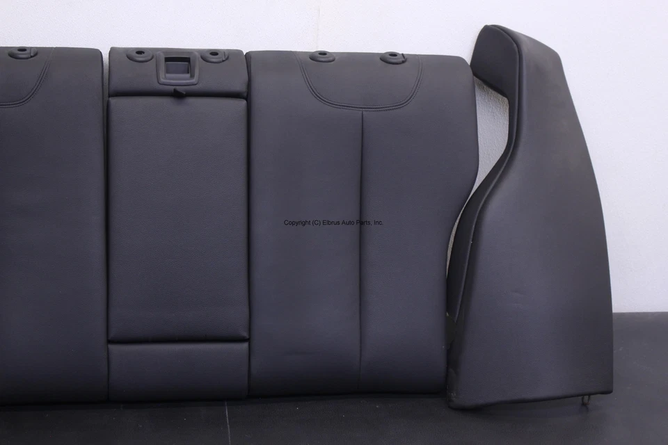 BMW 335xi 13 14 15 REAR SEAT BACKREST TOP CUSHION W/ BOLSTERS LEATHER BLACK OEM Foto 4 de 4