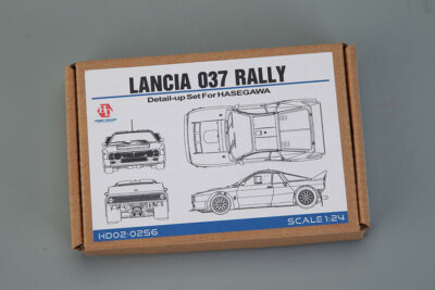 Hobby Design 1/24 Lancia 037 Rally Detail-up Set for Hasegawa