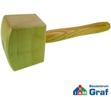 HaWe Schreiner-Klüpfel Holzhammer Holzklüpfel Kopf aus Rotbuche 140x90mm #857510