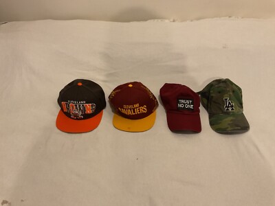 LOT OF 4 vintage sports hats | eBay display picture 3