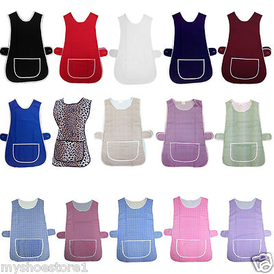 PREMIUM INSGESAMT TABARD KOCH KÜCHE CATERING REINIGUNGSBAR TABBARD SCHÜRZE TASCHE