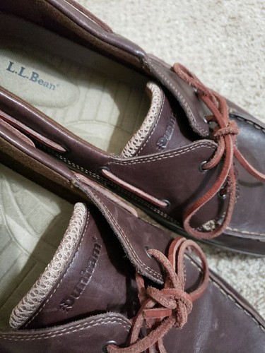 Dunham Shoreline Mens Size 13 2E Boat Shoe Brown Leather Captain Lace Up - Picture 11 of 12