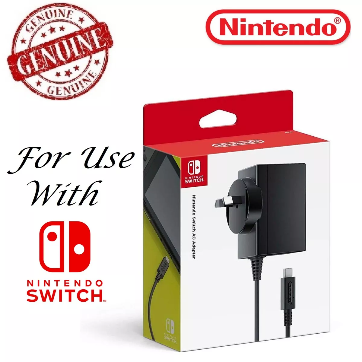 Nintendo switch charger sale australia
