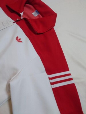 Rare 80s adidas DESCENTE Tracksuit - West German Deadstock (White