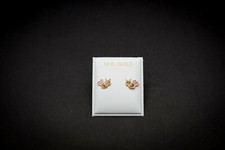 14k solid gold little bee babies earing stud screw back