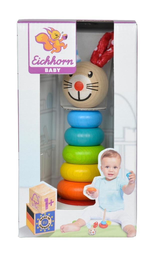 Thumbnail - Eichhorn Baby: Steckfigur Maus