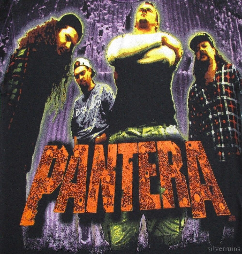 PANTERA 94年 来日公演 Tシャツ Pantera Vintage T Shirt 1994 Tour Concert 90's Allover Print