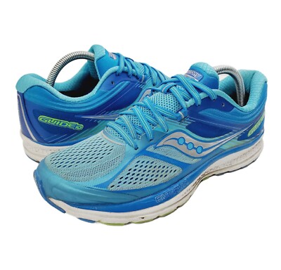SAUCONY Shoes GUIDE 10 EVERUN Womens Size Blue Running Sneaker S10350-1 