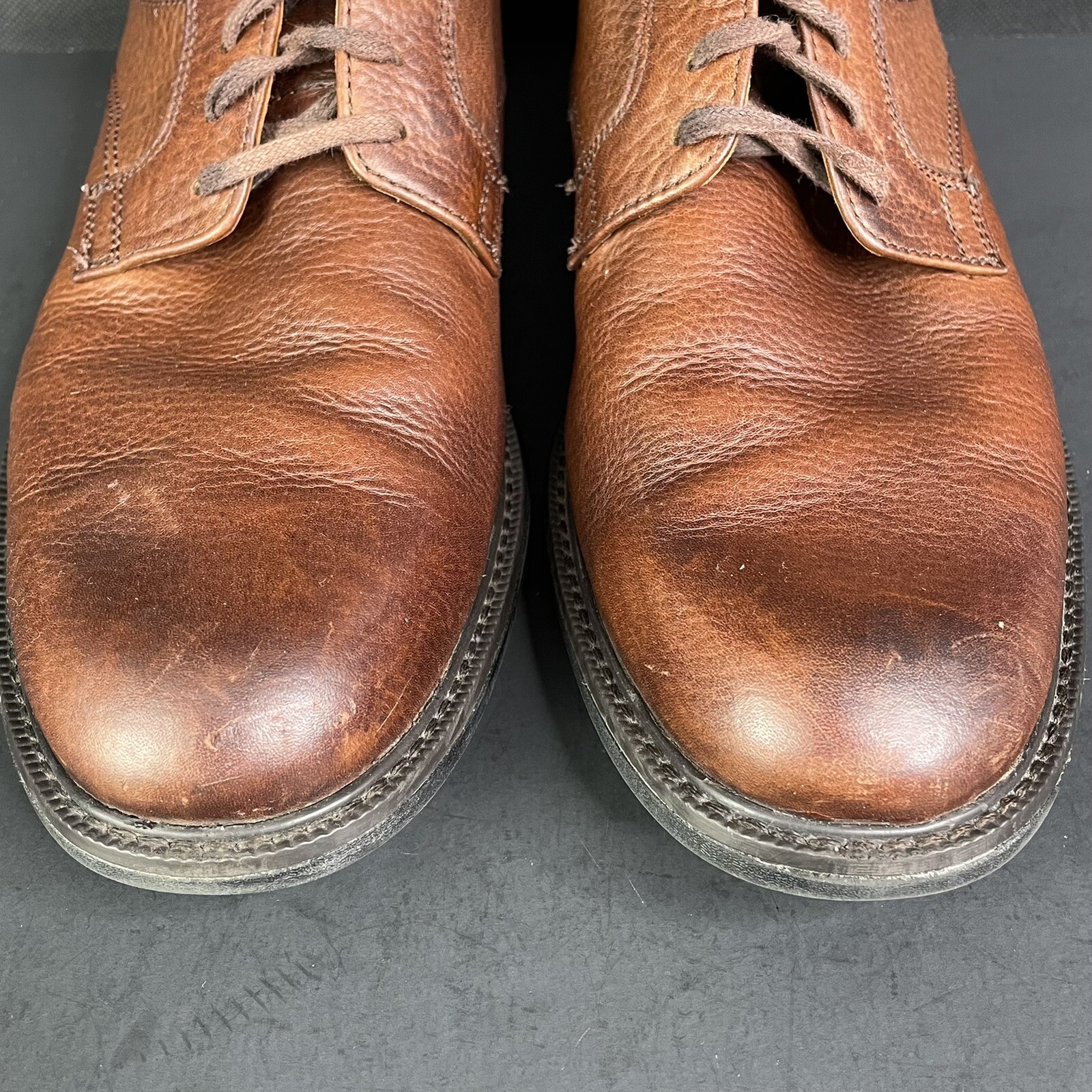 SAOLA Scarpe Johnston & Murphy uomo 7 5 M XC4 System doppia larghezza pelle di pecora impermeabili