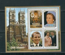 Cook Islans SC # 371a Royal Wedding 1973 . MNH