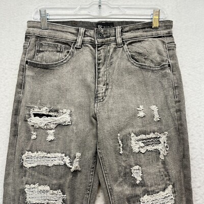 waimea デニム　30 us Waimea Skinny Fit Jeans Men's Size 30 X 30 - Gray Distressed