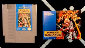 Advanced Dungeons & Dragons: Pool of Radiance NR MINT Nintendo NES CIB